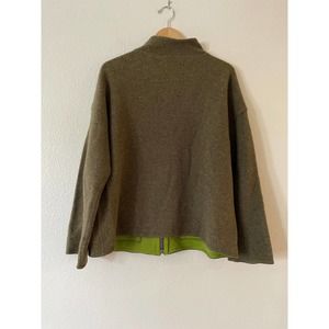 Elegant Olive Women's Cardigan